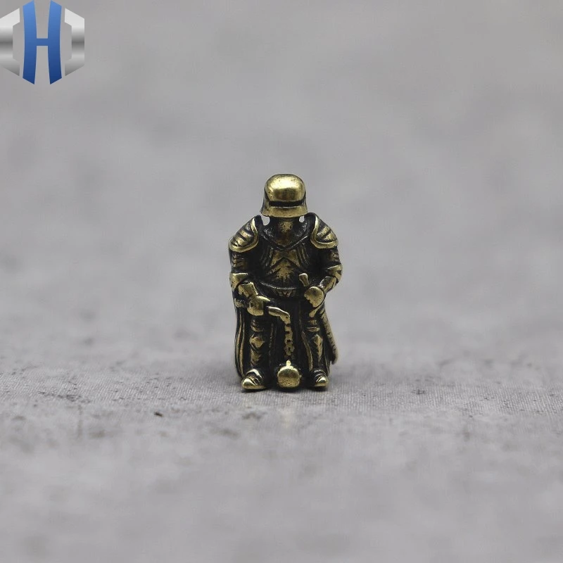 Ranger Soldier латунные бусины для ножей персональные с черепом EDC бусы брелок