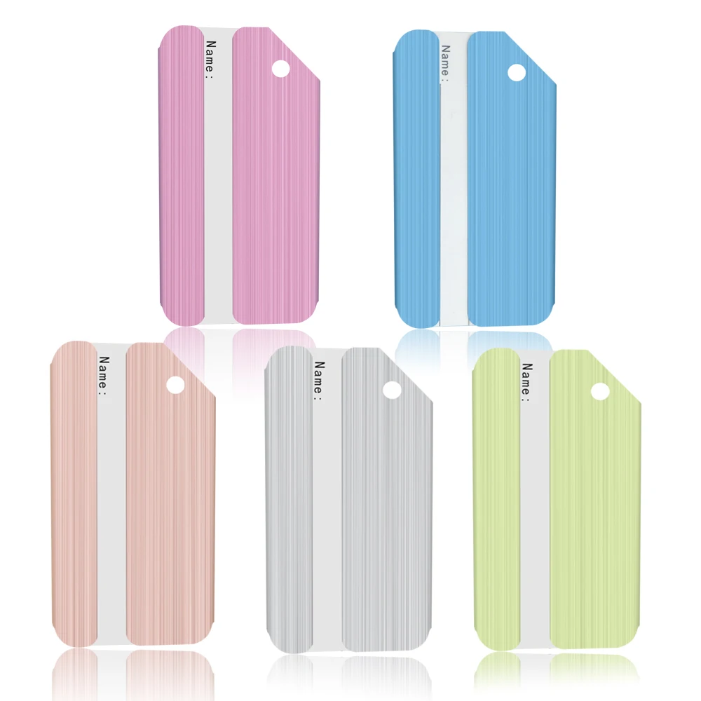 

Aluminum Alloy Cruise Aircraft Luggage Tag Baggage Label Travel Suitcase Identifier With Key Chain Ring Outdoor Tool A170