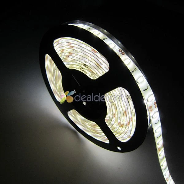 5M LED Strip Light 5630 SMD 300 LED White/Warm White 12V Waterproof Light IP65 
