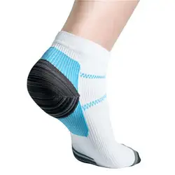 Для мужчин и Для женщин сжатия ног носки для подошвенный фасциит унисекс каблук Шпоры боль Повседневное Дышащие носки