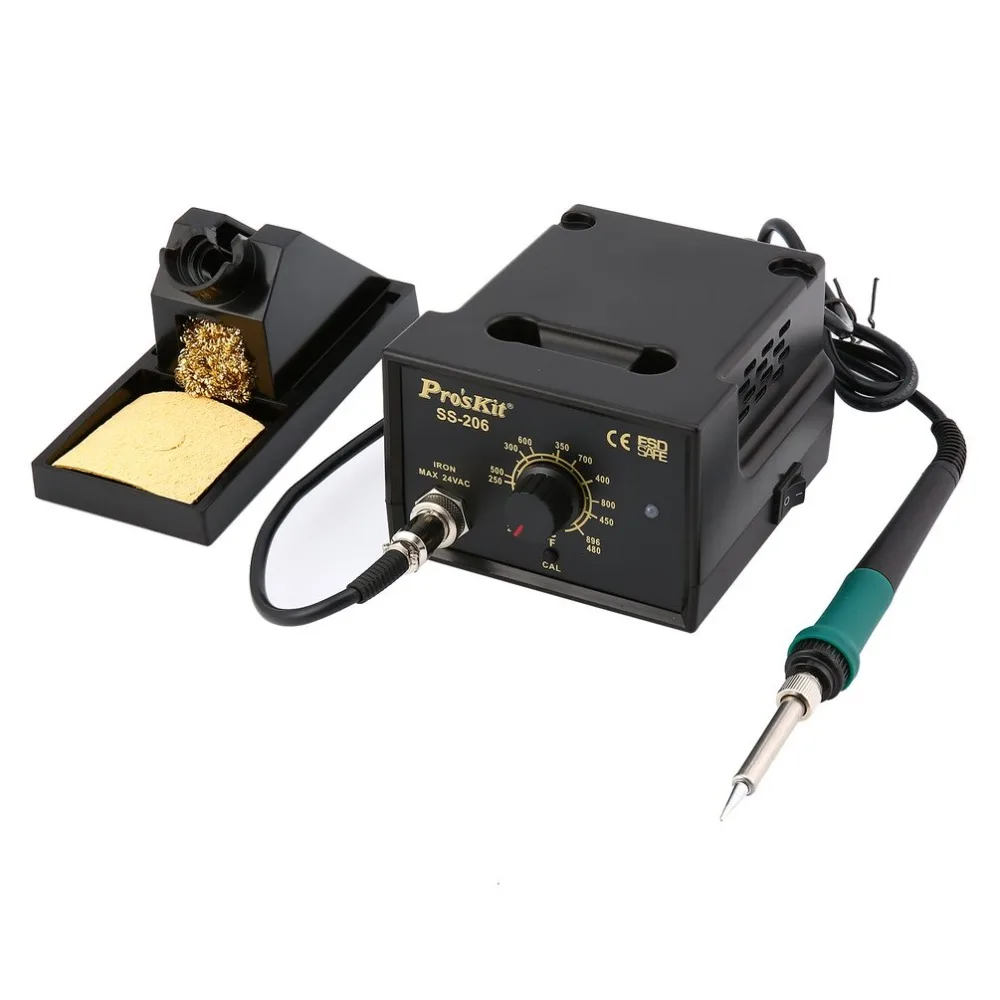

Soldering Station SS-206H 60w 200-480C 110v 220v Temperature Adjustable Electric Solder Iron Repair Tool Stand