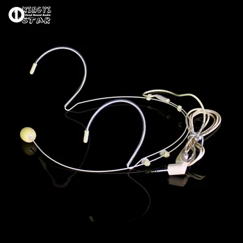 

3.5mm Jack Hands-free Headworn Headset Microphone For Wireless Packet Loudspeaker Meeting Fitness Coach Dancing Sales Promotions