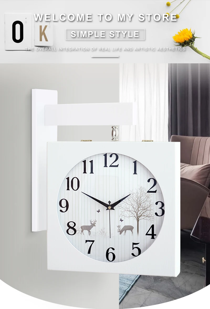Wall Clock Digital Clock Wall Clocks Wall Home Decor Home Clock Big Wall Clock Wooden Wall Clock 3d Clock Vintage Wall Clock Wall Clock (1)