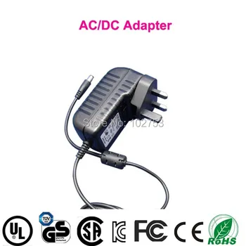

18w wall power supply adapter free shipping 10pcs 100% new high quality UK dc 2a charger adapter AC 220V transformer converter