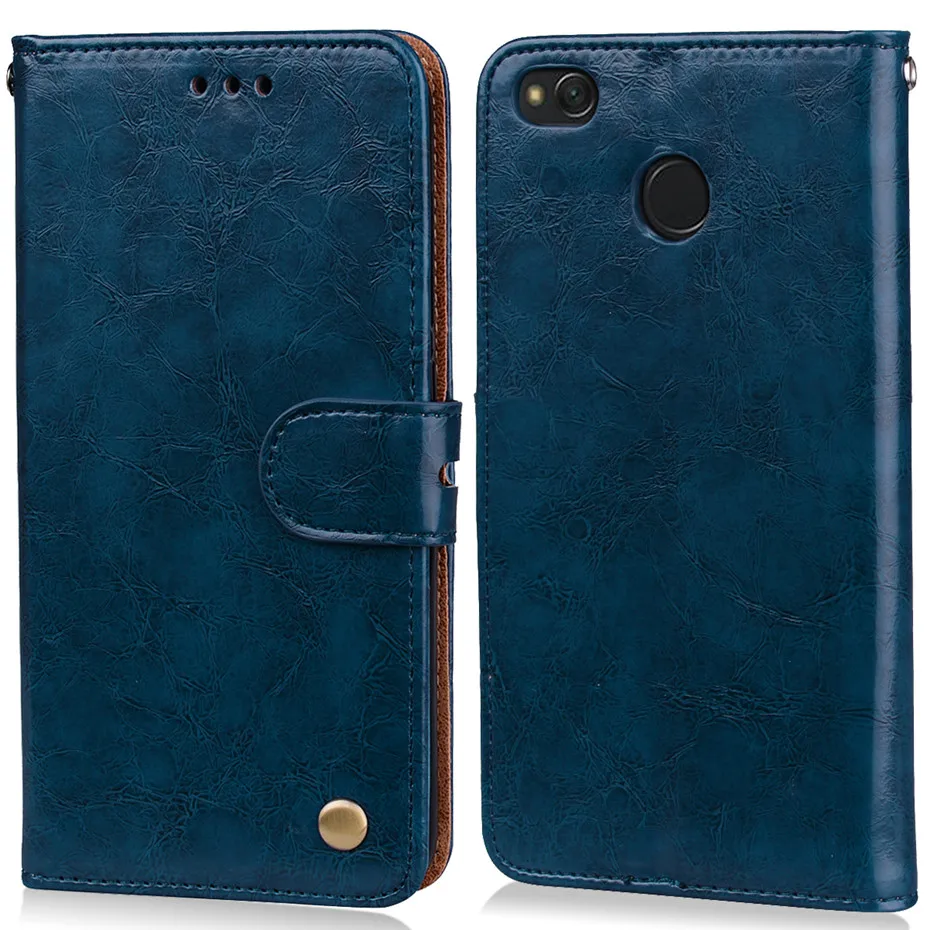 MOUSEMI Redmi 4X Case For Xiaomi Redmi Note 4X Flip Phone Cases For Man Leather Wallet Cover For Redmi Note 4 Global 4A 4X Case  (10)
