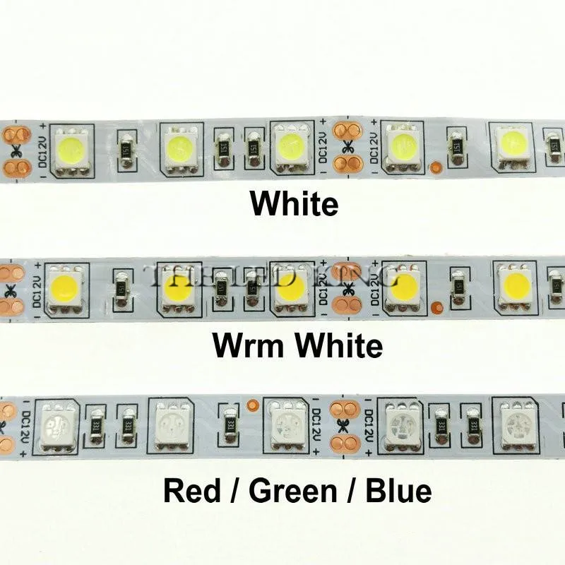 Светодиодная лента 5050 RGB RGBW RGBWW с дистанционным управлением Wi-Fi+ адаптер питания 12 В, гибкий ленточный светильник с управлением через приложение