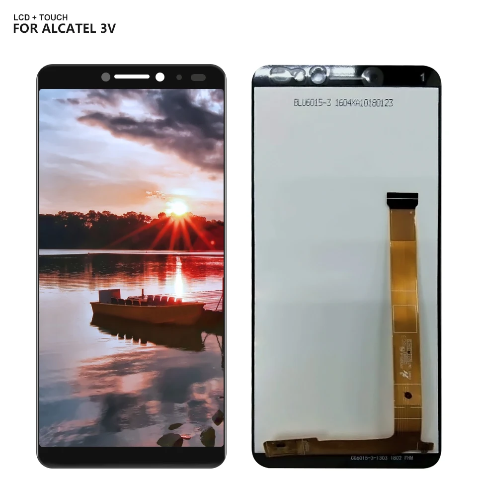 Koop Voor Alcatel 3V OT5099 5099 5099Y 5099U 5099D Lcd Touch Screen Digitizer Glas Montage Vervanging