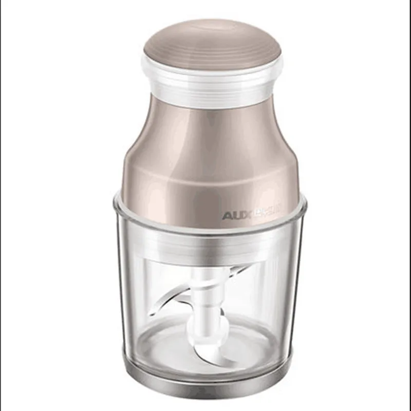 

220V AUX 200W 0.8L Mini Electric Meat Grinder Multifunctional Vegetable Meat Mincer Baby Complementary Feeding Machine