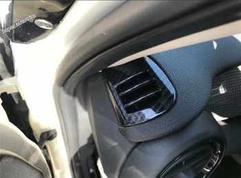 

Lapetus Dashboard Air AC Outlet Vent Cover Trim 2 Pcs For Mini Cooper F55 F56 F57 3 Door / 5 Door 2014 - 2019 Carbon Fiber ABS
