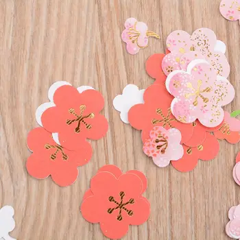 

40Pcs Cute Japanese Cherry/Plum Flowers Craft Scrapbooking Sakura stickers DIY Label Decor Stationery Set