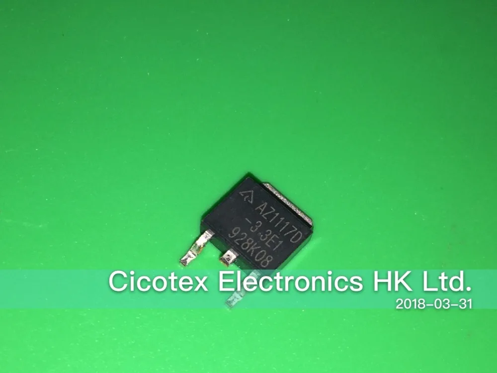 

10pcs/lot AZ1117D-3.3E1 DPAK IC REG LINEAR 3.3V 1A TO252-2 AZ1117D-3.3TRE1 TO252