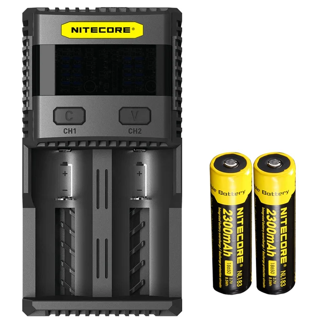 Best Offers New Benchmark NITECORE SC2 Intelligent Charging 3A Speedy charge Superb Battery Charger with 5A Total Output + 18650*2 Batteries Best Offers New Benchmark NITECORE SC2 Intelligent Charging 3A Speedy charge Superb Battery Charger with 5A Total Output + 18650*2 Batteries