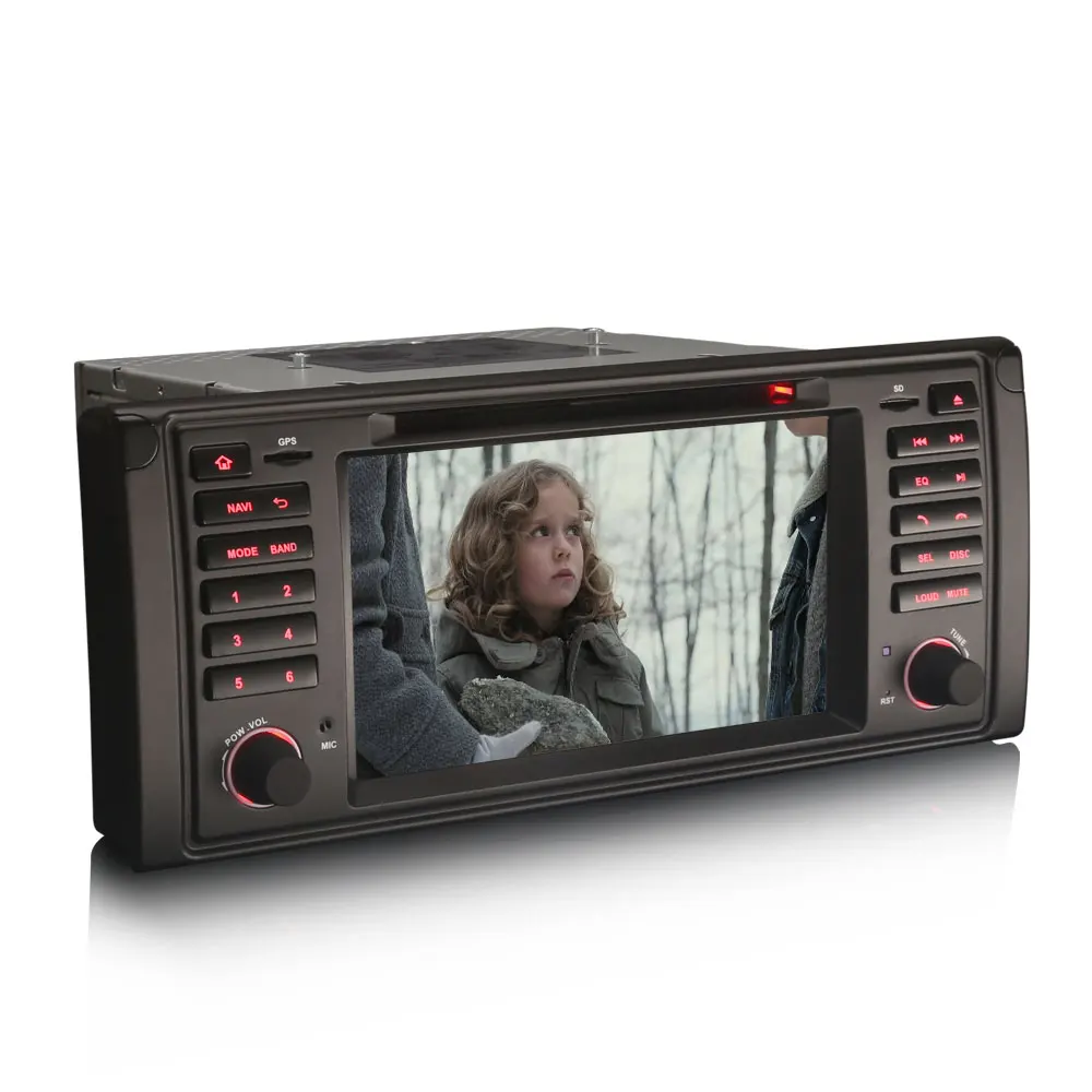 Cheap 7" Android 8.0 Oreo OS Car DVD GPS Radio for BMW E39 M5 1999-2003 & BMW E39 1995-2003 & BMW E38 1994-2001 & BMW X5 E53 2000-2007 1