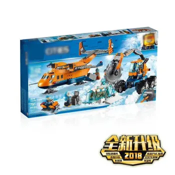 

NEW City Arctic Air Transportation Compatible With LegoINGLYG Citys Building Blocks Sets Model Toys Children Christmas Gifts