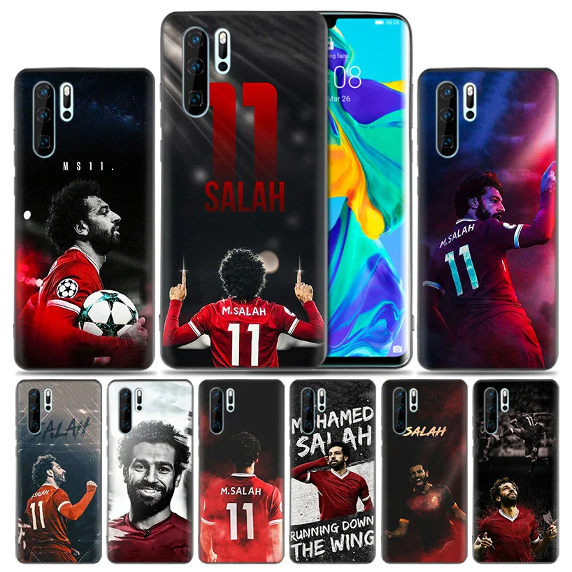 

Fashion Soft Rubber Case For Huawei Honor 8X 9 10 8C Mate 20 lite Y9 Y6 Y7 Prime Pro 2019 Cover Egypt football player Mohamed Sa