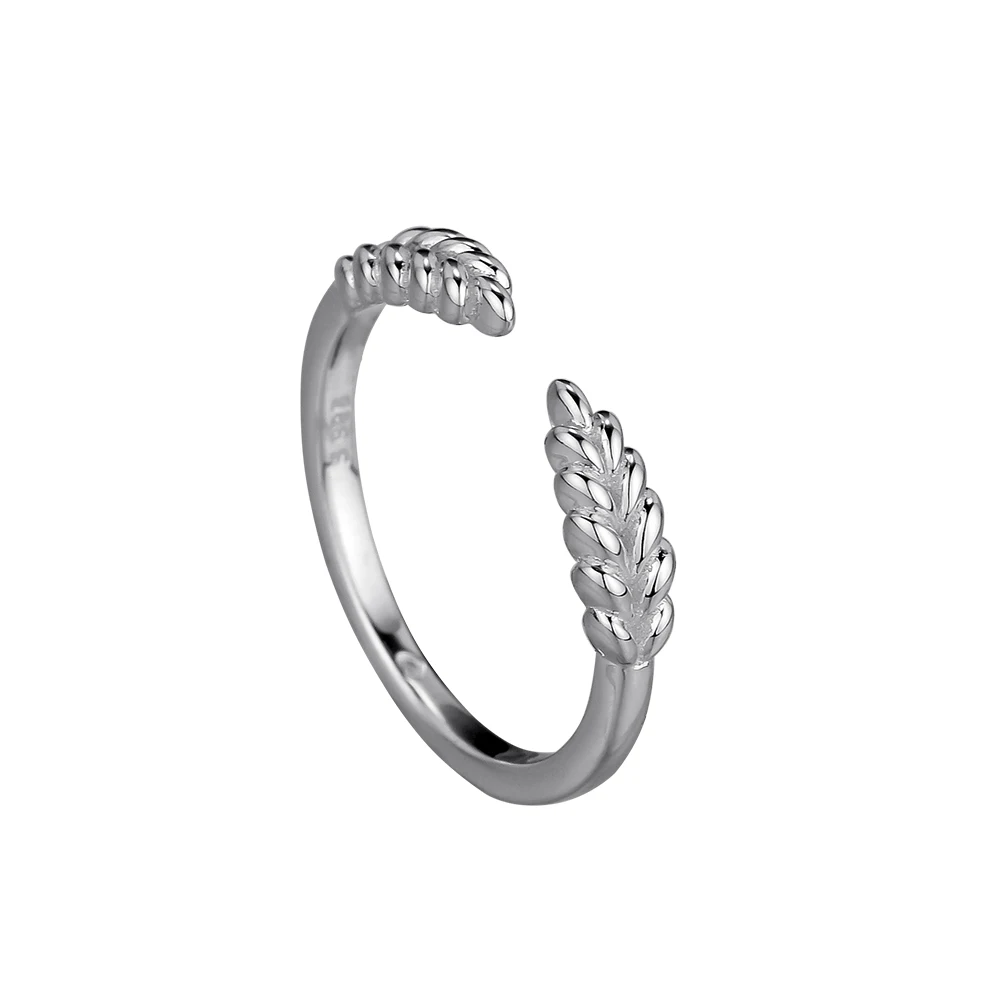 

Brand New High Quality 925 Sterling Silver Open Grains Rings For Women Wedding Original Jewelry Lover Gift Accessories