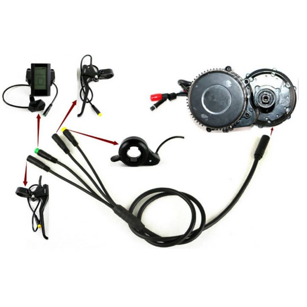 Clearance Bafang  Electric bicycle Motor central driven kit eb-bus cable BBS motor EB-Bus 1T4 BBS01/02 BBSHD Electric Bicycle Accessories 1 Clearance Bafang  Electric bicycle Motor central driven kit eb-bus cable BBS motor EB-Bus 1T4 BBS01/02 BBSHD Electric Bicycle Accessories 1