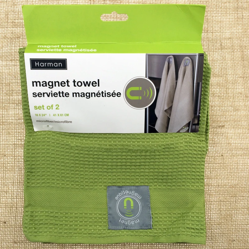 2pcs Pack Set Of 2 Canada Top Brand Harman Magnet Kitchen Towel