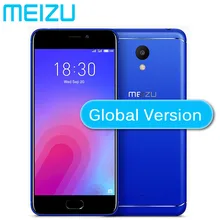 Original Meizu M6 16GB ROM global firmware 4G LTE MEILAN 6 Mobile Phone 5.2 inch 3070mAh battery MTK6750 Octa core EU charger(China)