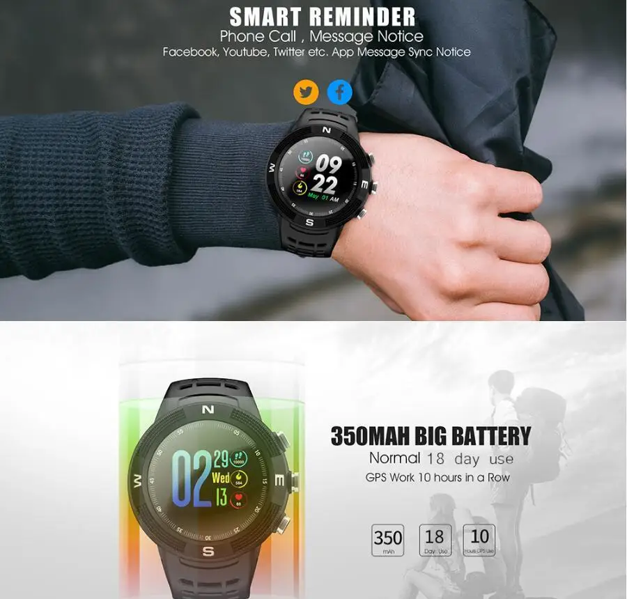 Смарт часы Timethinker GPS Relogio Bluetooth умные Reloj мужские спортивные Монитор скорости