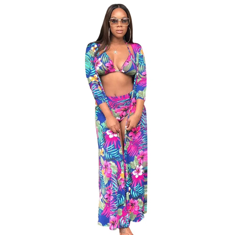 

Women Sexy blouse + bandage 3pcs Brazilian Biquinis Swimwear Lady Push Up Beachwear Swimsuit Female Bathing Suit Swimming Wear