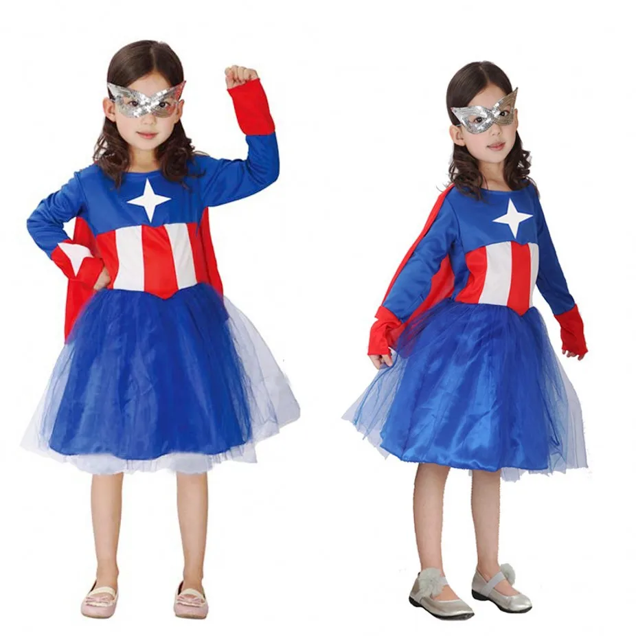 captain america fancy dress costume