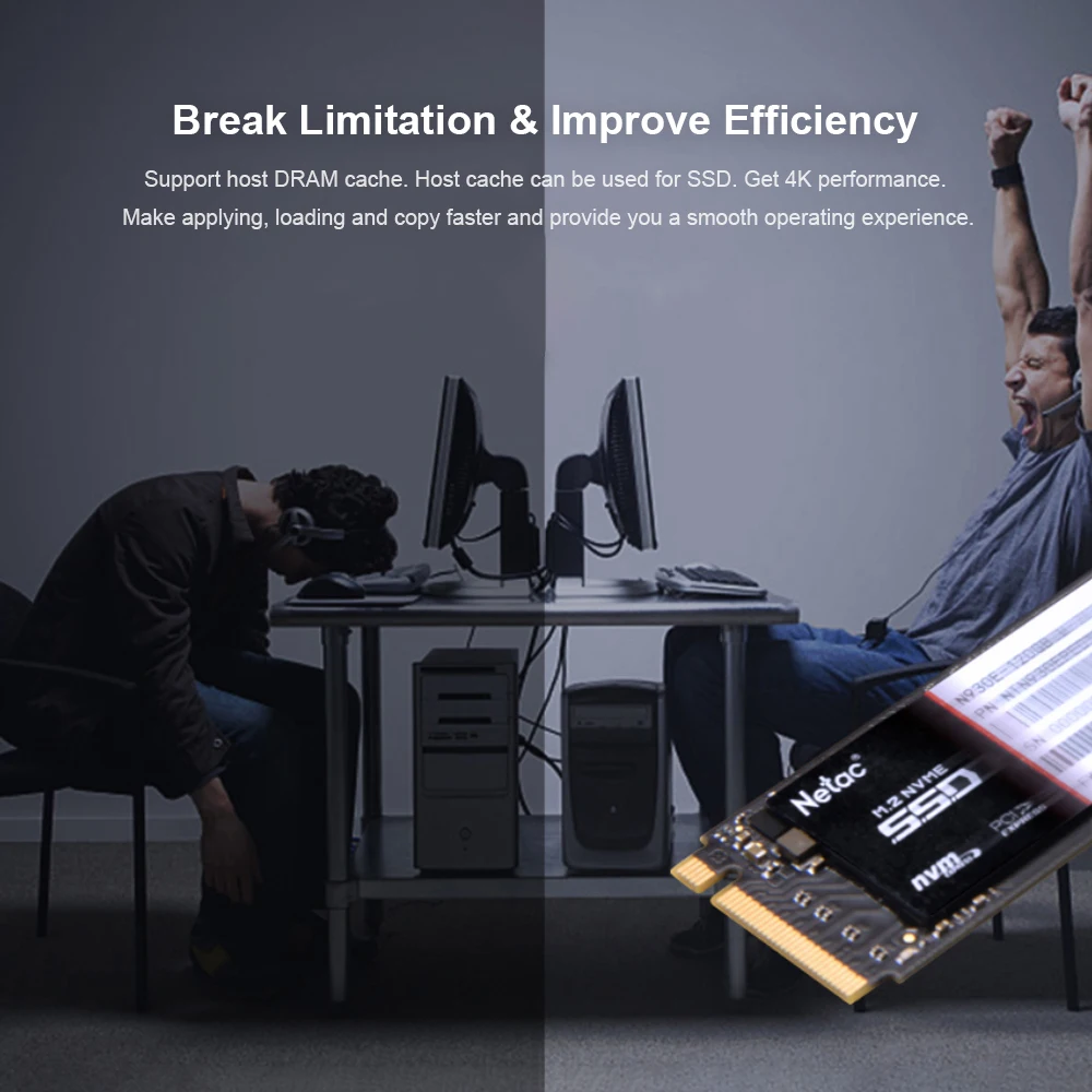 Жесткий диск Netac N930E SSD 120 ГБ M.2 NVMe Внутренний твердотельный накопитель Gen3 * 4 PCI E 2280