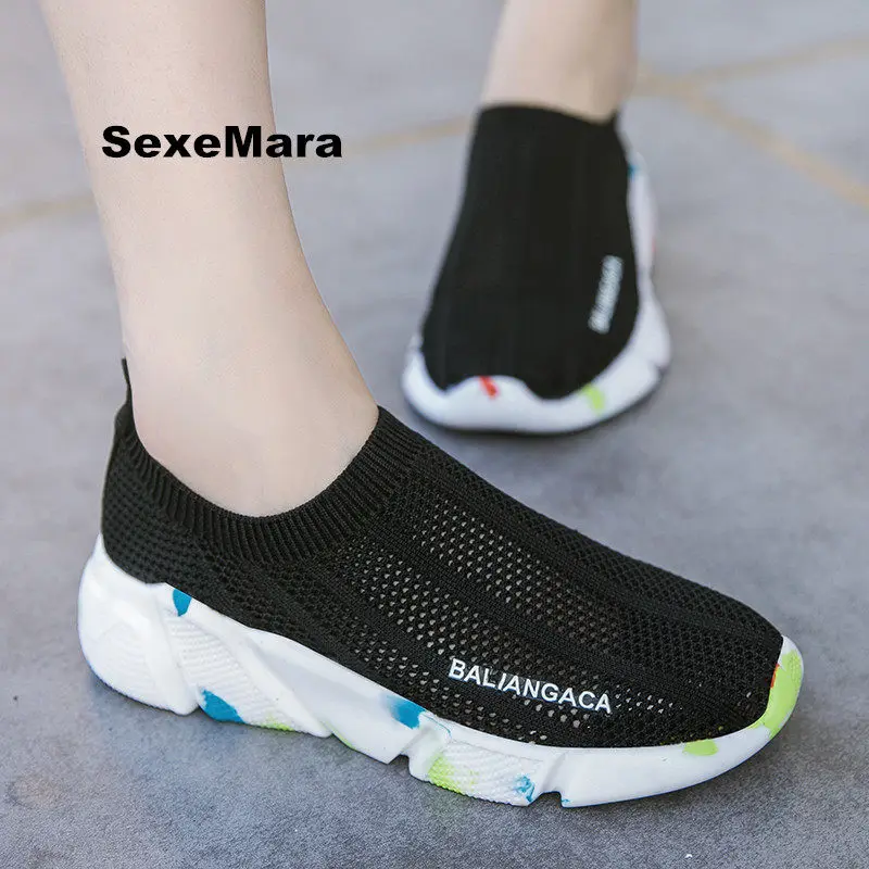 

sneakers men Brand Socks sports shoes women wedges men trainer Coaches running shoes woman zapatillas mujer Couple size 35-45