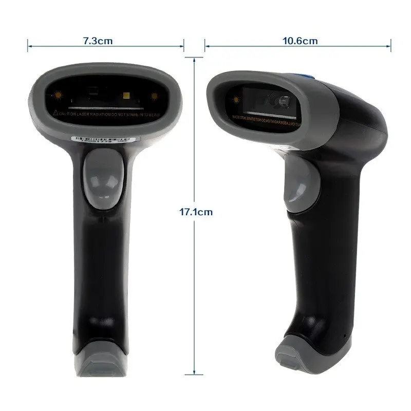 Nexan USB Ручной 1D 2D сканер штрих кодов QR считыватель для iOS Android Windows|Считыватели и