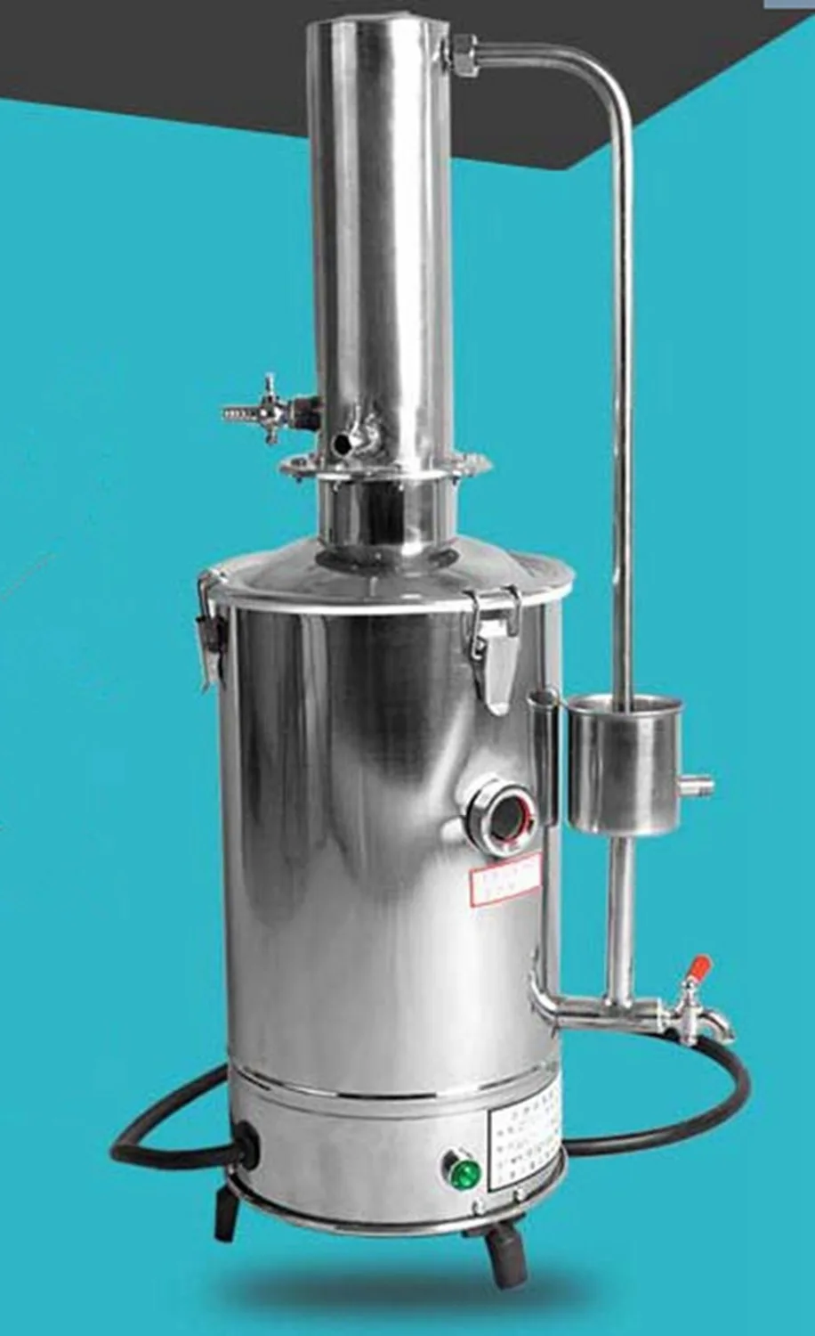 

5L/H Auto Electrical Electrothermal Stainless Water Distiller Distilled Purifier