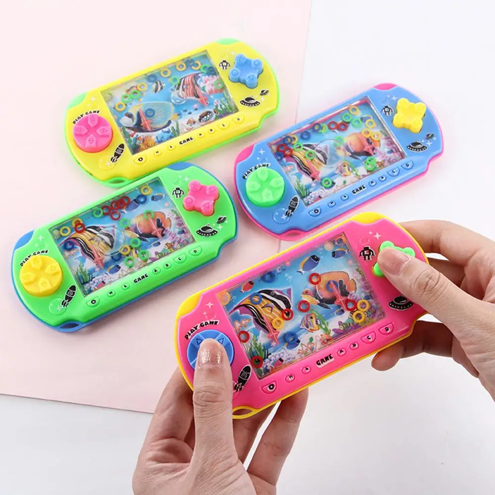 

Puzzle Toy Cartoon Water Ring Toss Child Handheld Game Machine Interactive Game Toys Cultivate Child Thinking Ability Toys