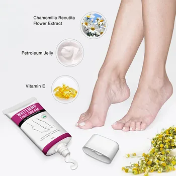 

Beauty Foot Body Foot Whitening Cream Moisturizing Foot Cream for Dark Skin Bleaching Lotion Anti-Frozen Crack 50ML25