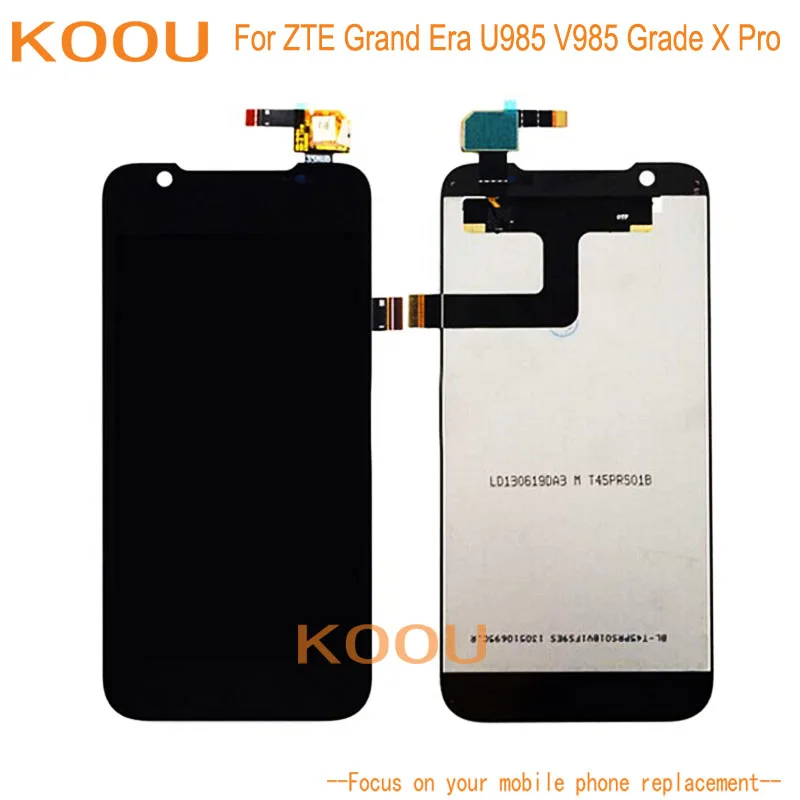 Сенсорный экран и ЖК-дисплей для ZTE Grand Era U985 V985 класс X Pro Сенсорная панель