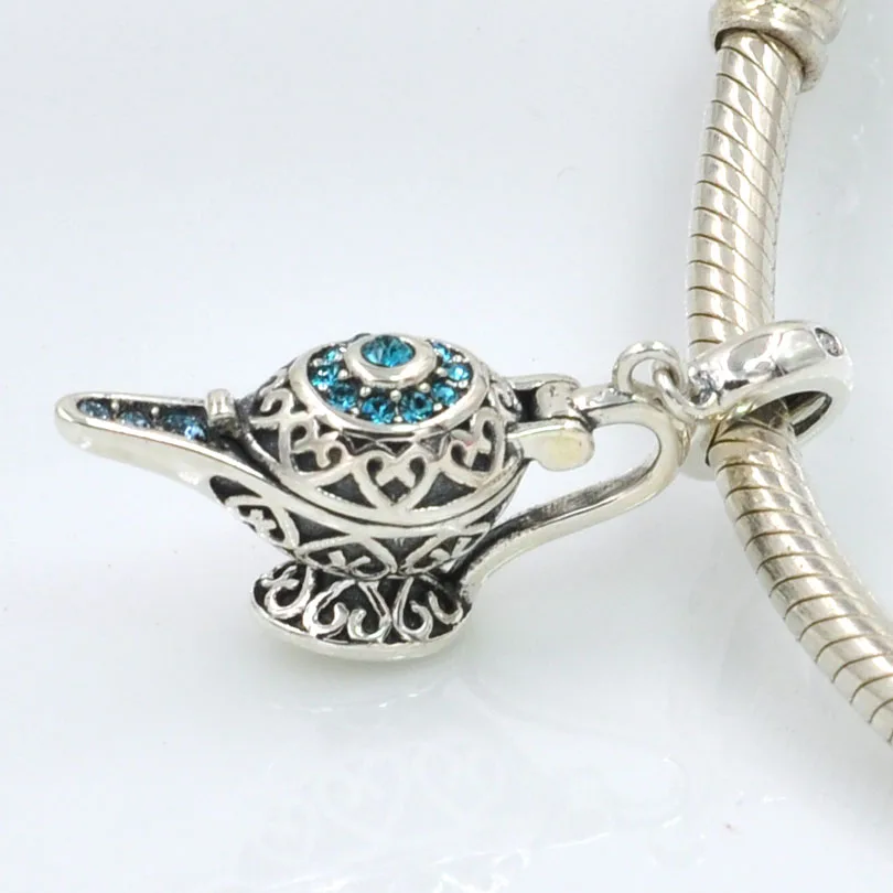 Браслет Pandora из серебра 925 пробы очаровательные бусины с бусинами для