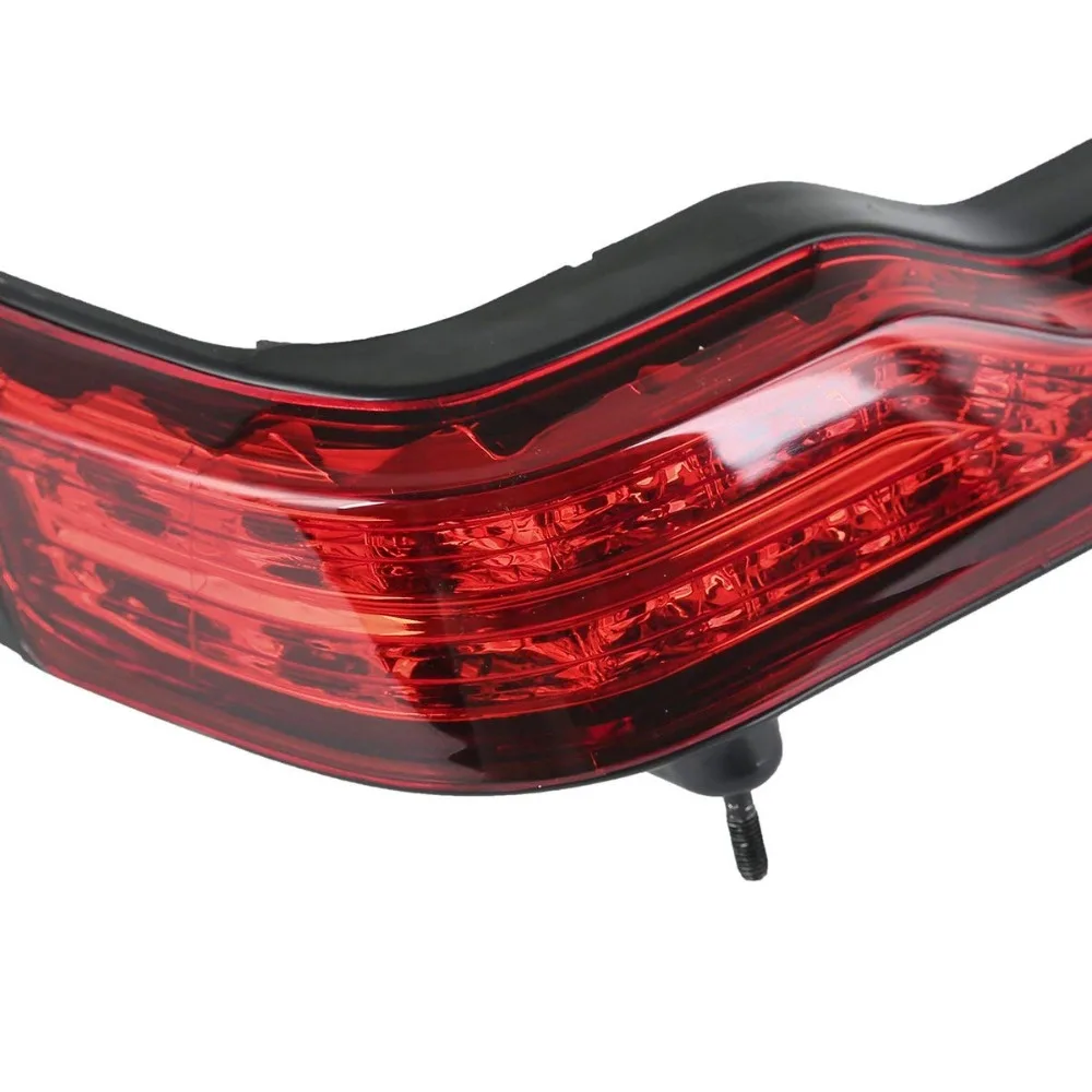 Красный светодиод стоп поворотный задний фонарь для Мотоциклетный Туризм Electra Glide ультраклассический ограниченный FLHTK FLHTCU 14-18 мотоцикл