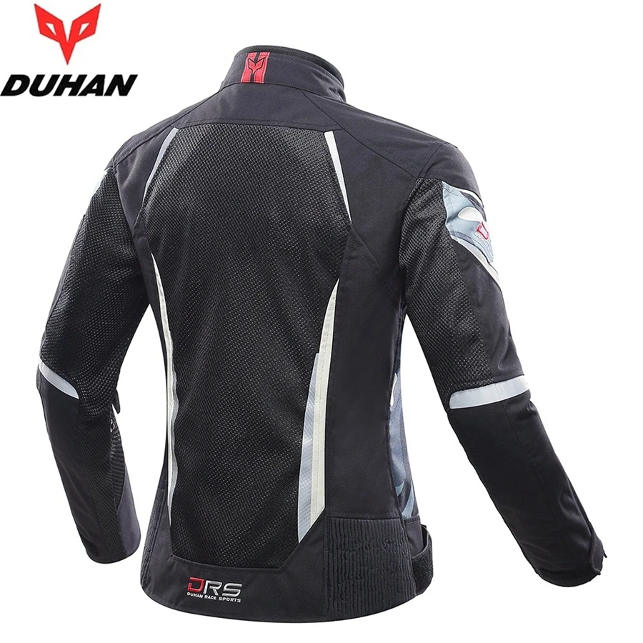 DUHAN-Motorcycle-Female-Jacket-Pants-Set-Spring-Summer-BreE-Protector