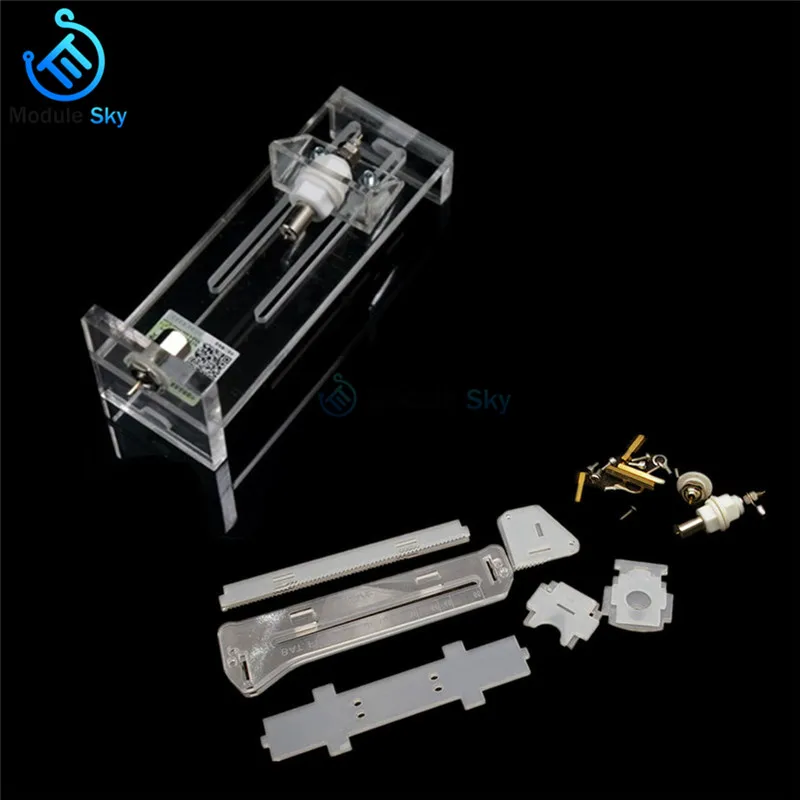 

10-20A self-locking 4-Wire Battery Holder kits Resistance Capacity 18650 Tester four-wire battery testing DIY Kit