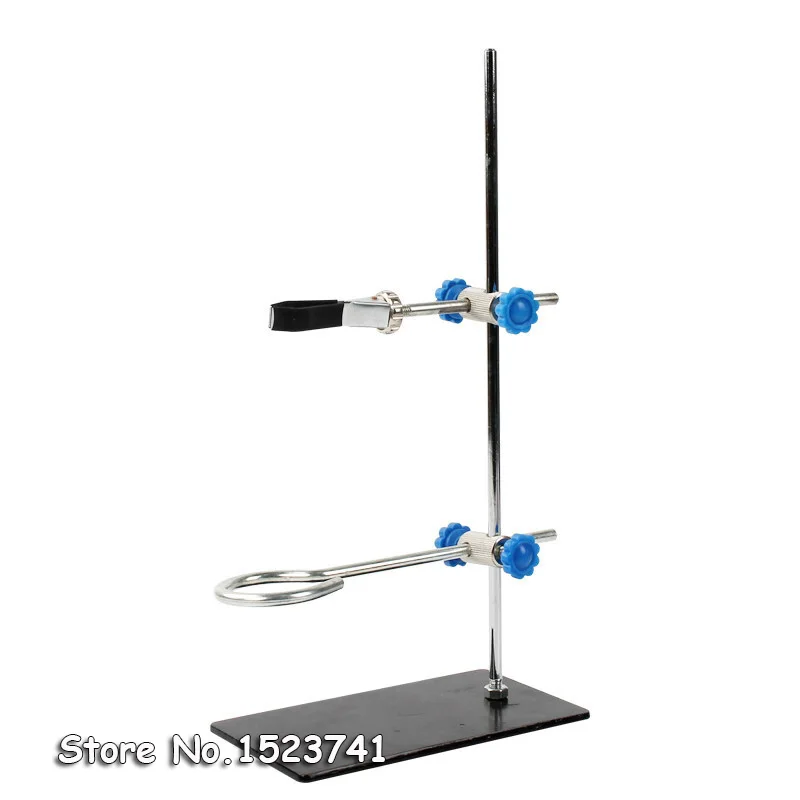 실험실 스탠드 클램프 클립 플라스크 클램프, 콘덴서 실험실 교육 용품, 30cm, 1 개/세트