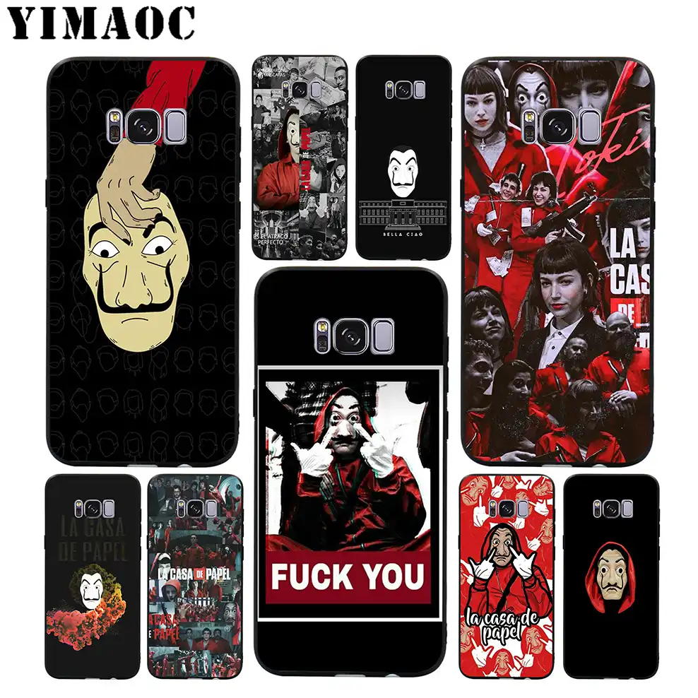 la casa de papel coque samsung galaxie s8 la casa de papel coque samsung galaxie s8