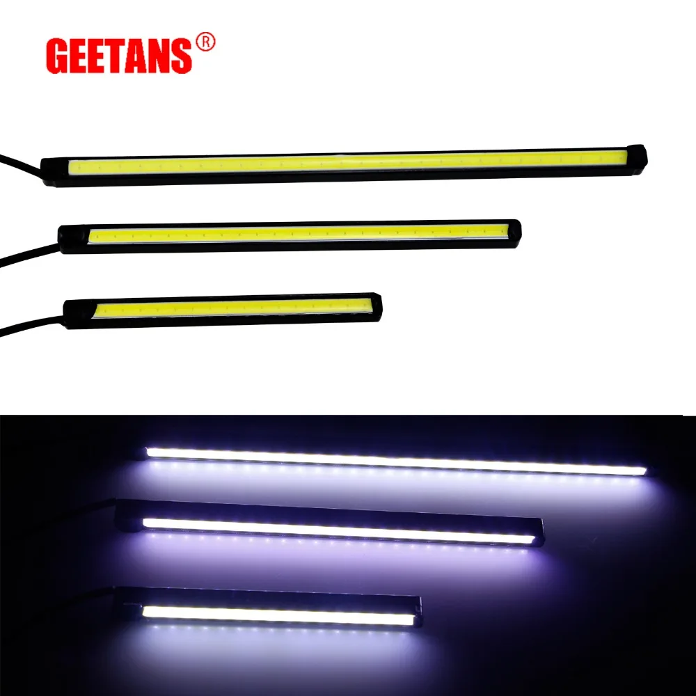 

GEETANS Car Led Fog Light LED Daytime Running Light LED DRL Lighting Accessories 10.5-24.5CM For All Car 3 Model AE