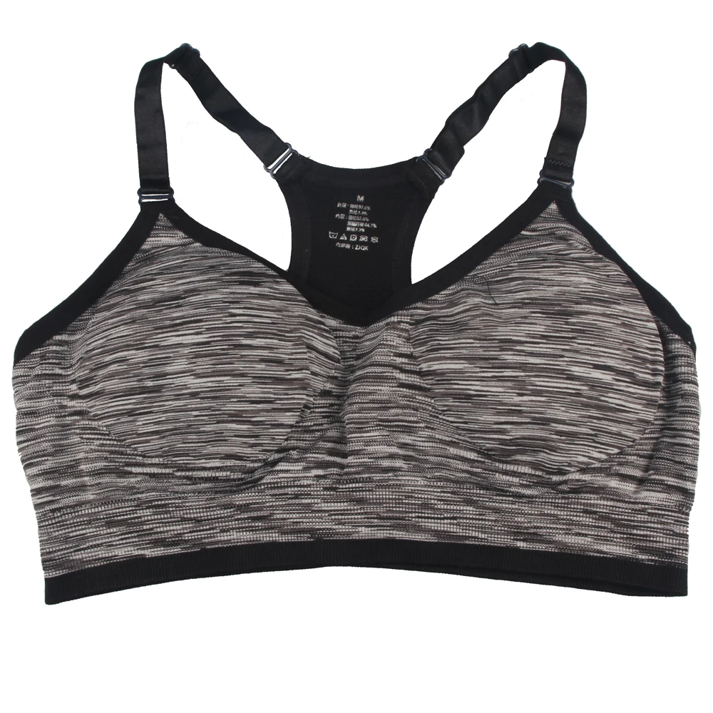 5Colors Women Sports Bra Top Yoga Fitness Wireless Running Vests Underwear no rims with Padded Push Up Top Bras