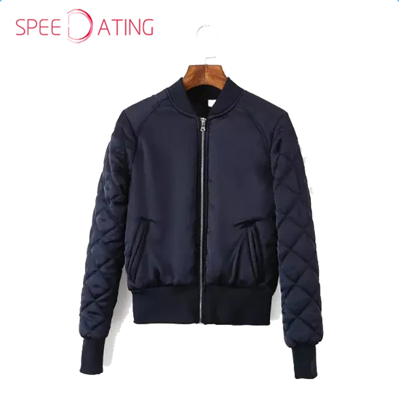 bomber jacket azul