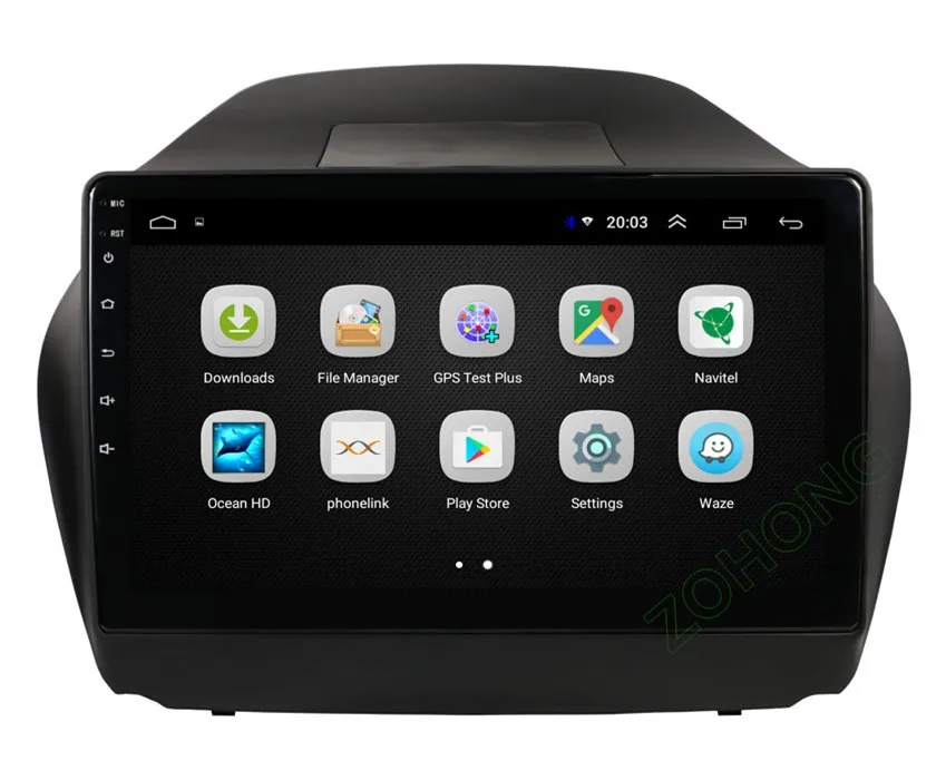 Clearance 10.2 inch 2.5D Android Car DVD Multimedia Player For Hyundai Tucson/IX35 autoradio CAR GPS navigation Stereo Radio recorder WIFI 19
