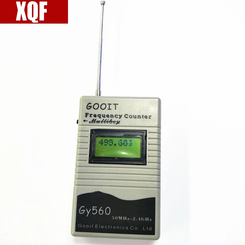 XQF GY560 Mini Digital Frequency Counter Meter Test Range 50MHz 2400Hz