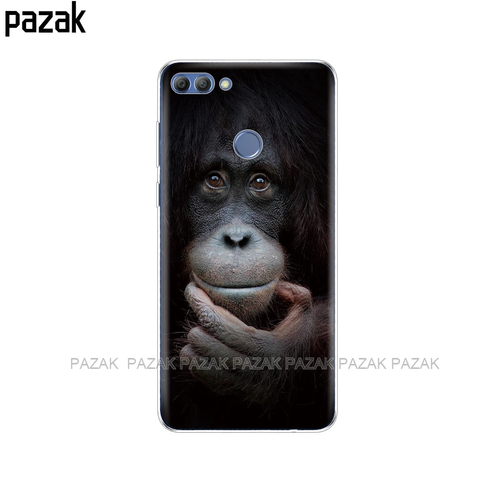 52267 Чехол для huawei P Smart чехол Enjoy 7S Мягкий ТПУ силиконовый чехол-накладка для huawei P Smart Coqa чехол с принтом - Цвет: 52267