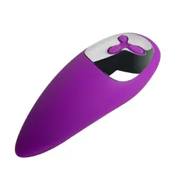 Женский Беспроводной вибрации Яйцо 12 Режим Вибрационный массажер вибратор Фиолетовый USB Зарядное устройство