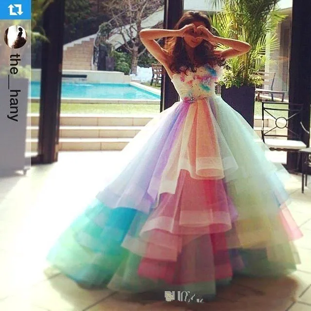 Vestido de Baile Fora do Ombro Vermelho Apliques Puffy Quinceanera Vestidos Doce Lace up Voltar Partido Pageant 3d-floral