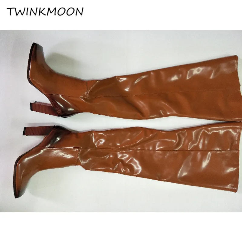 Leather Long Boot08