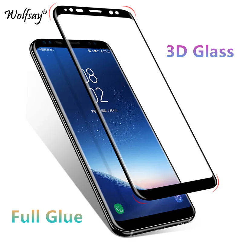 

3D Curved Tempered Glass For Samsung Galaxy S9 Plus Glass Full Glue Screen Protector For Samsung Galaxy S9 Plus Full Cover Film