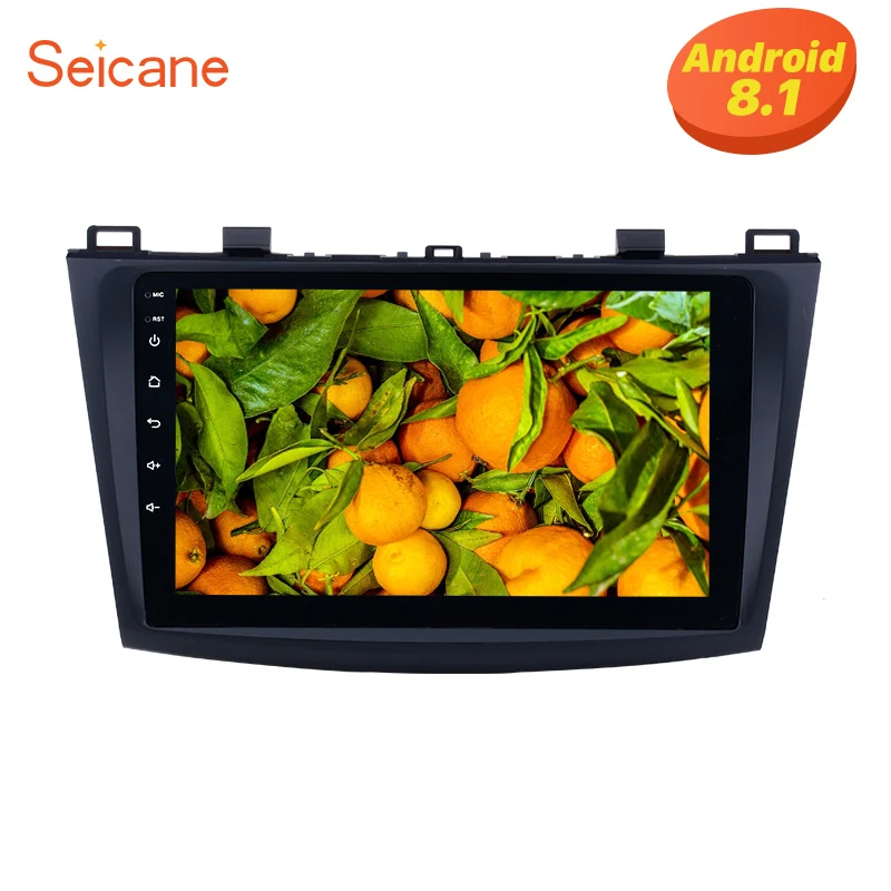 

Seicane GPS Navi 9" HD Touch Screen Android 8.1 DVD Player Car Stereo for MAZDA 3 2009 2010 2011 2012 with Bluetooth WIFI USB